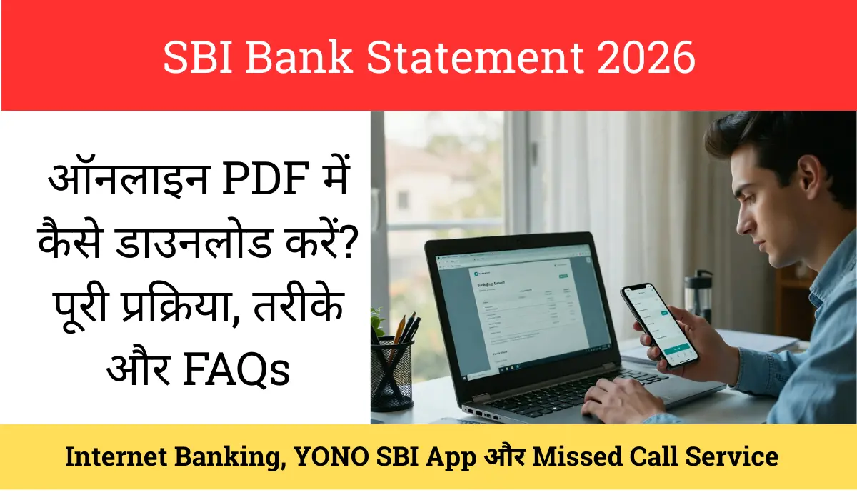 SBI Bank Statement 2026