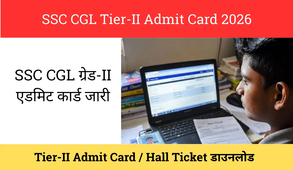 SSC CGL Tier-II Admit Card 2026