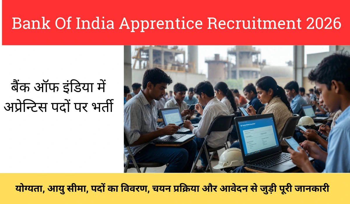 Bank Of India Apprentice Recruitment 2026