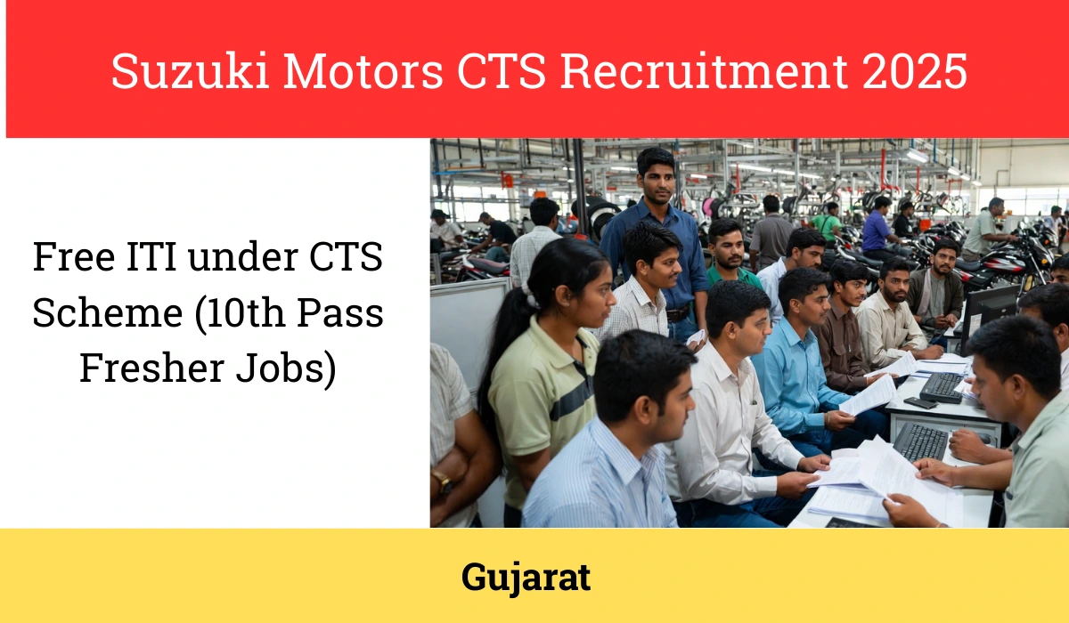 Suzuki Motors CTS Recruitment 2025