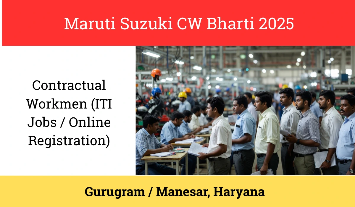 Maruti Suzuki CW Bharti 2025