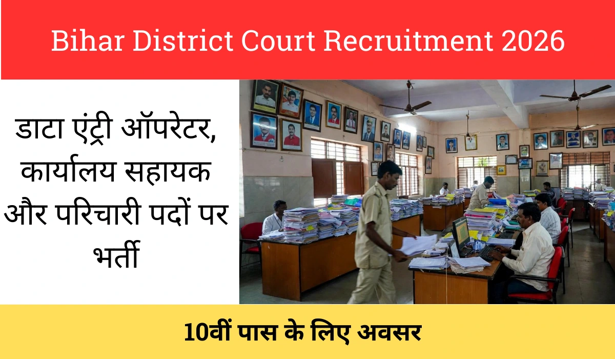 Bihar District Court Recruitment 2026