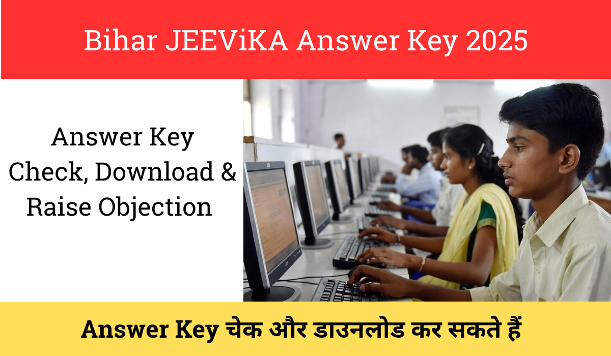 Bihar JEEViKA Answer Key 2025 Out
