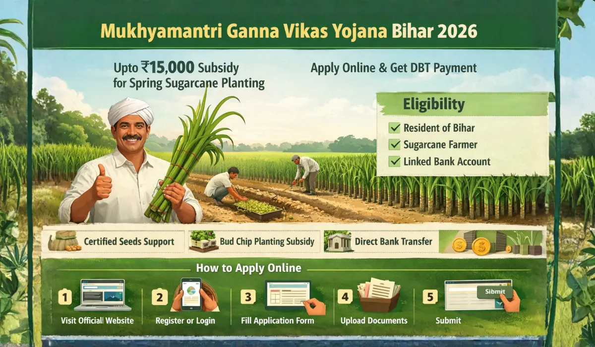 Mukhyamantri Ganna Vikas Yojana 2026 – Bihar