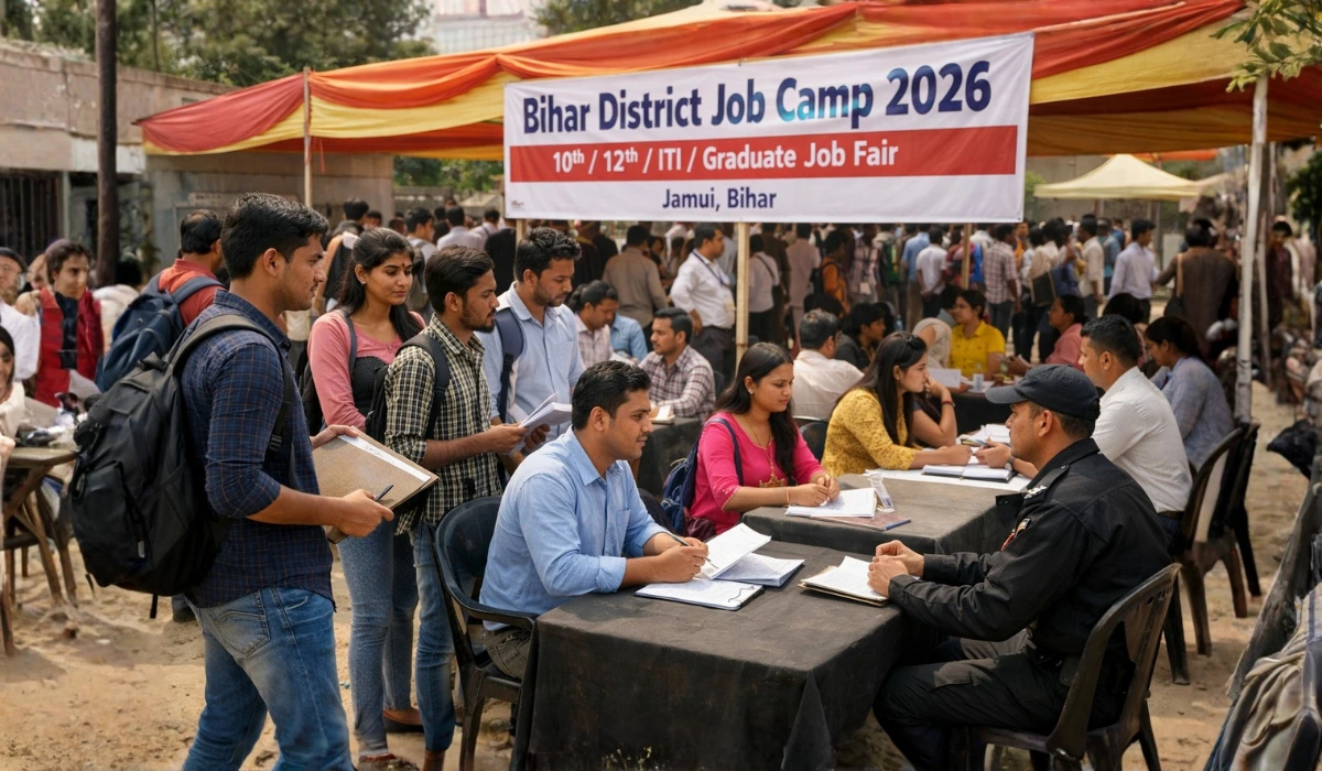 Bihar District Job Camp 2026
