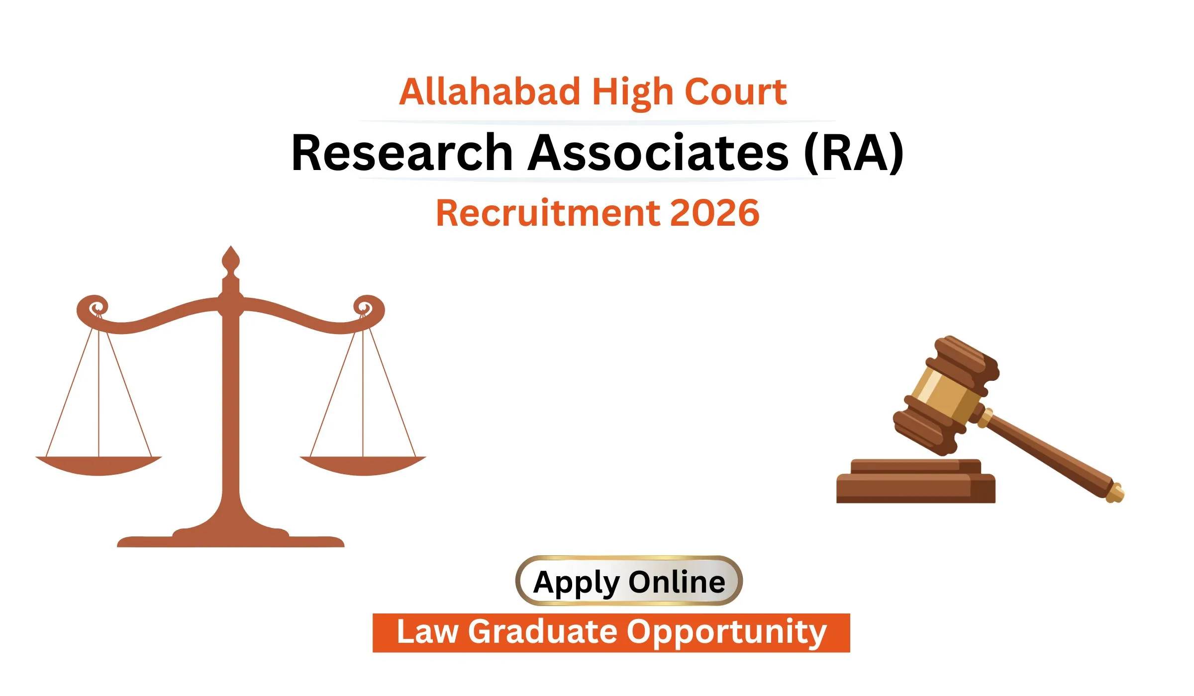 Allahabad High Court RA Recruitment 2026 Apply Online
