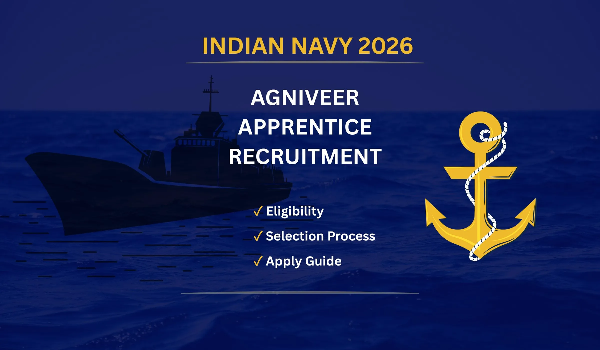 Indian Navy Agniveer Apprentice Recruitment 2026 INET 02/2026 Notification