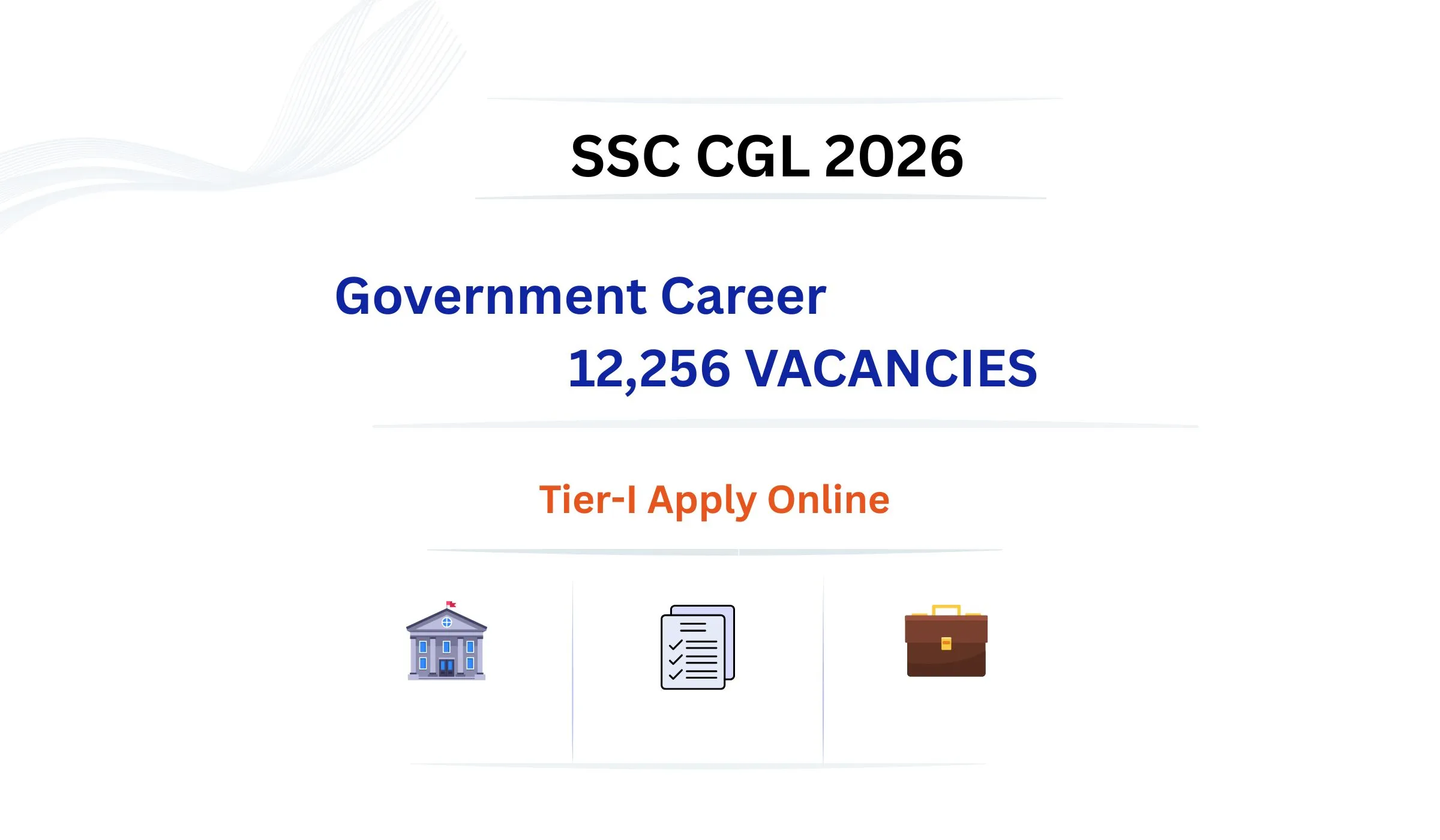 SSC CGL Recruitment 2026 featured image for 12256 vacancies
