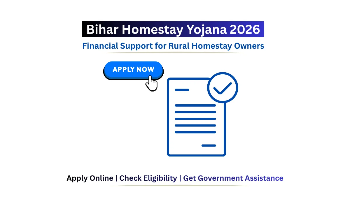 Bihar Homestay Yojana 2026 government financial support scheme for rural homestay owners